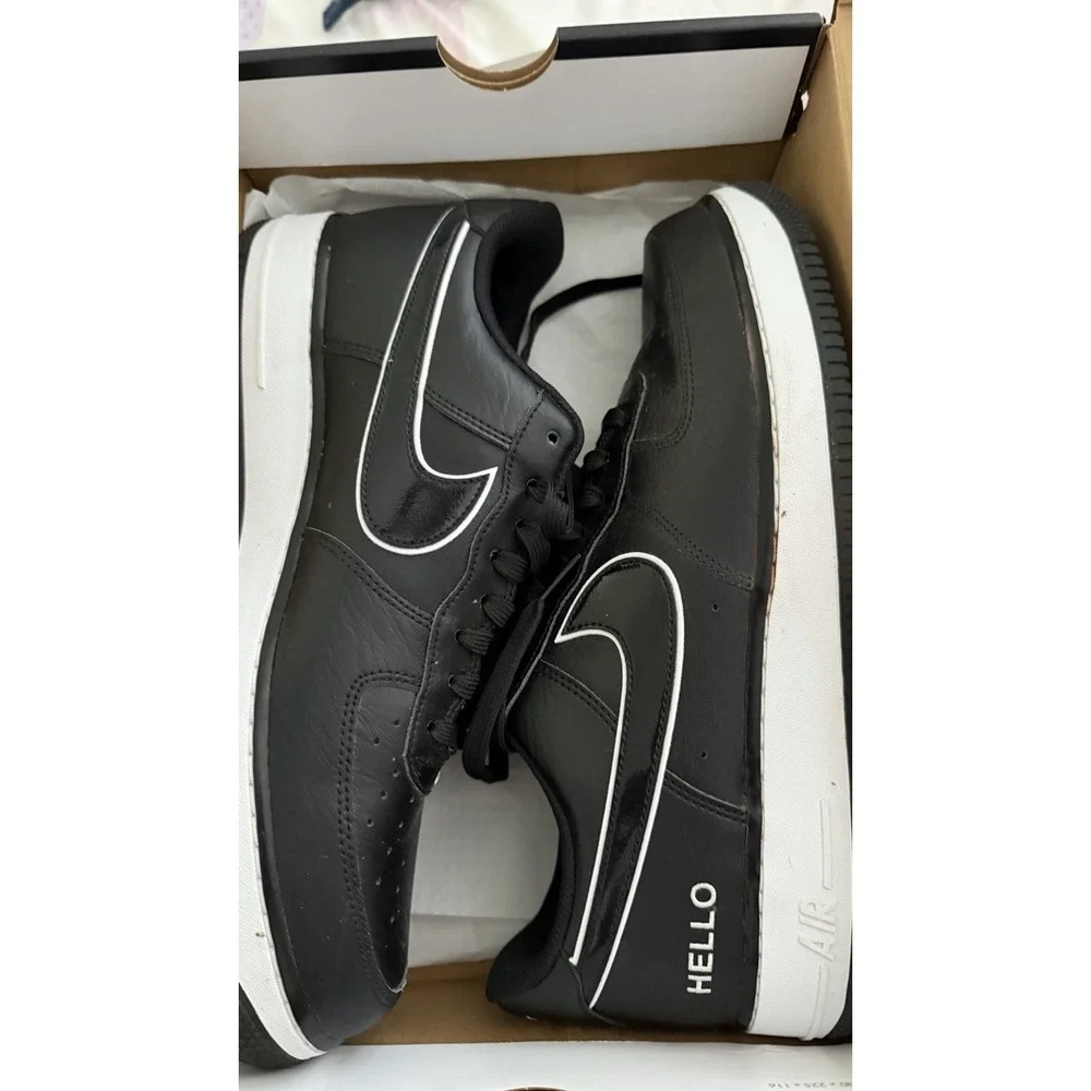 Nike Air Force 1 '07 LX Black White CZ0327-001 Men's 11 Women's 12.5 Shoes